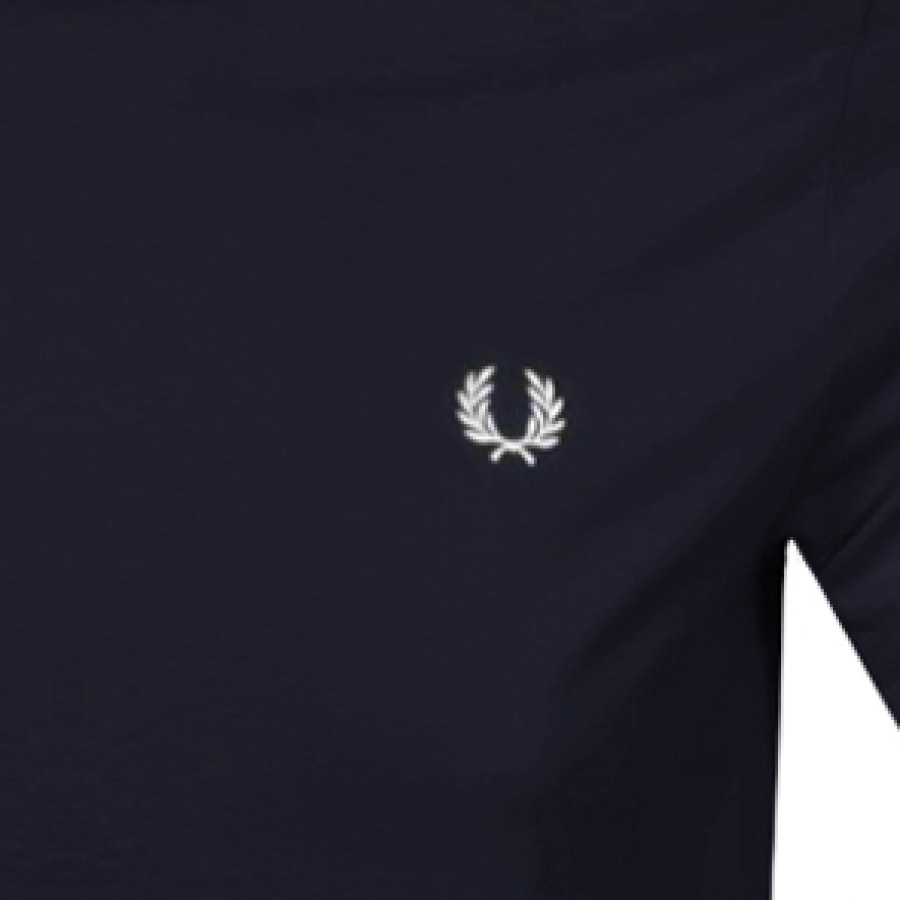 Alternative Image for ProductFred Perry Ringer T Shirt Navy3